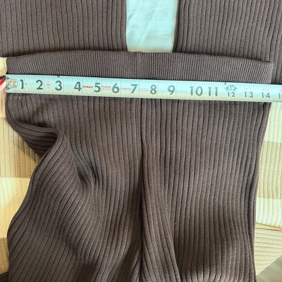 Free People Free-est Brown, Striped, Hoodie, Kami Sweater Set NWT- S/M - Picture 15 of 16